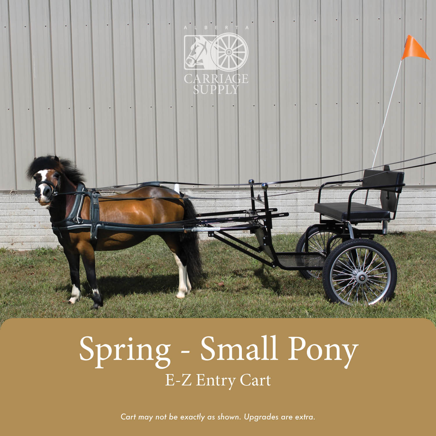 E-Z Entry Spring Cart Small Pony