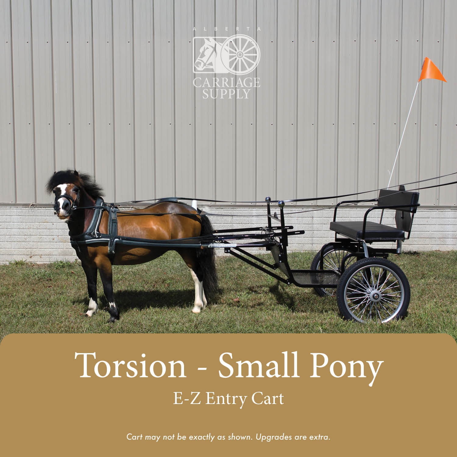 E-Z Entry Torsion Cart Small Pony