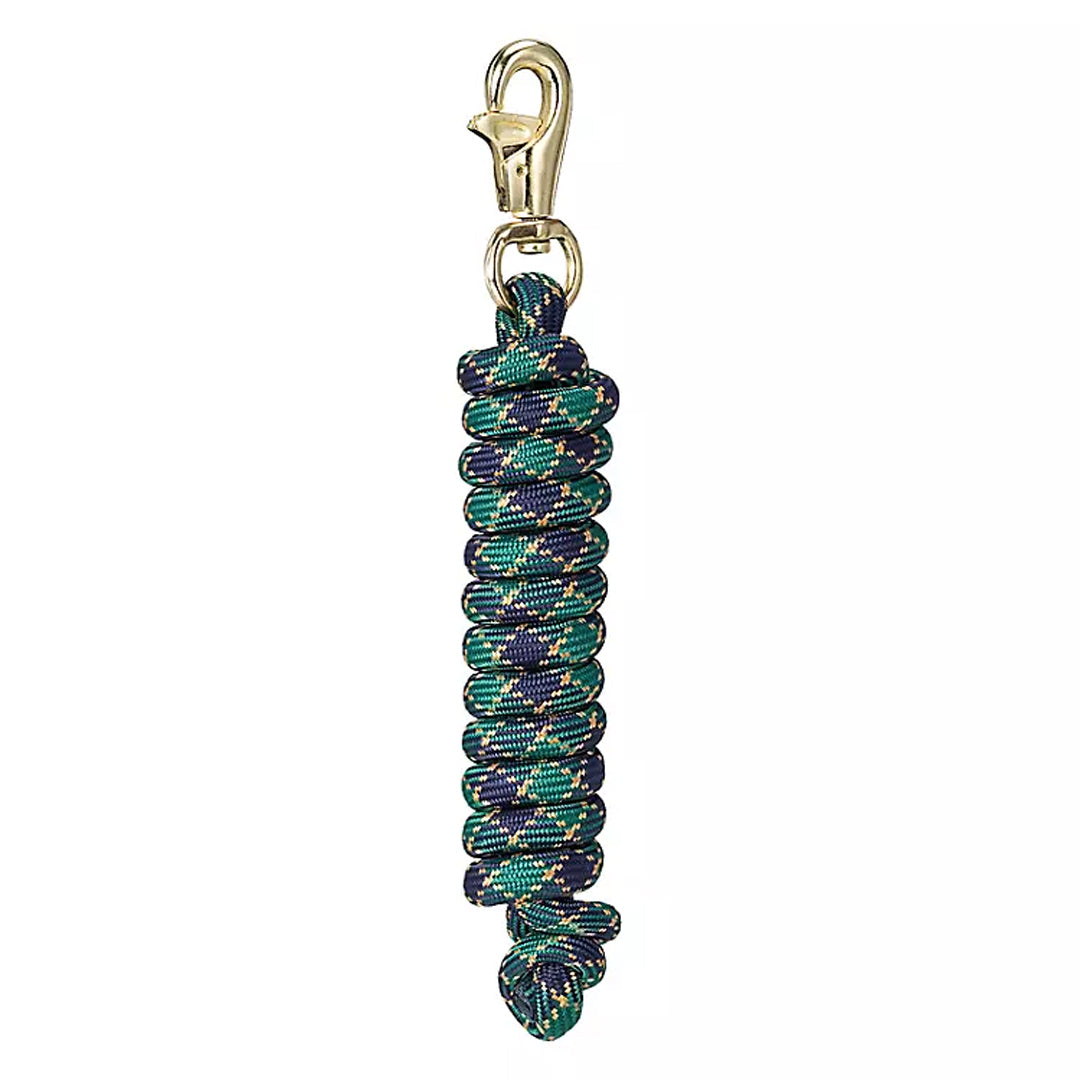 This woven polypropylene lead is a great alternative to leather and nylon. It is durable, colourful, and costs less, so you can have more to match your daily mood. It is great for Minis and strong enough for Draft Horses. 