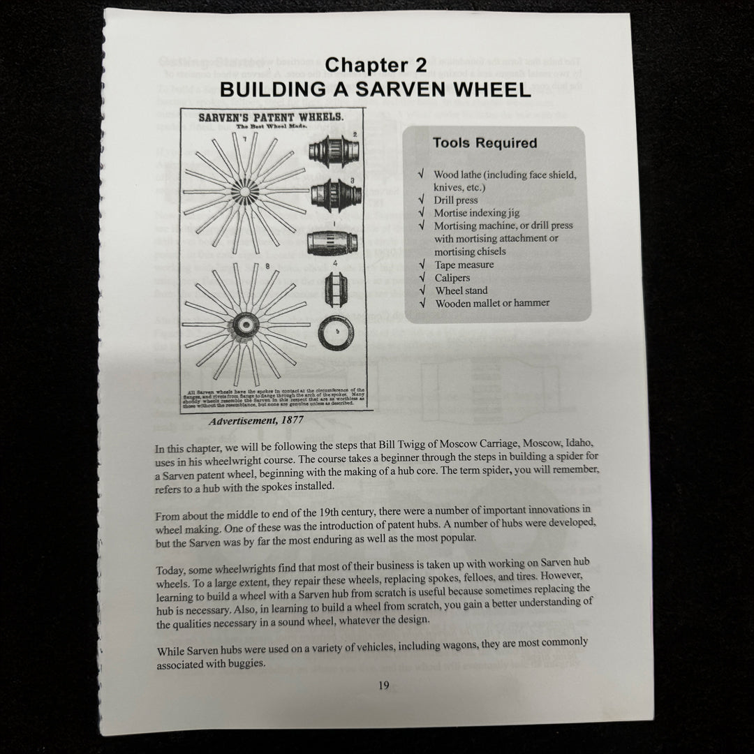 Wheelwrighting Volume I