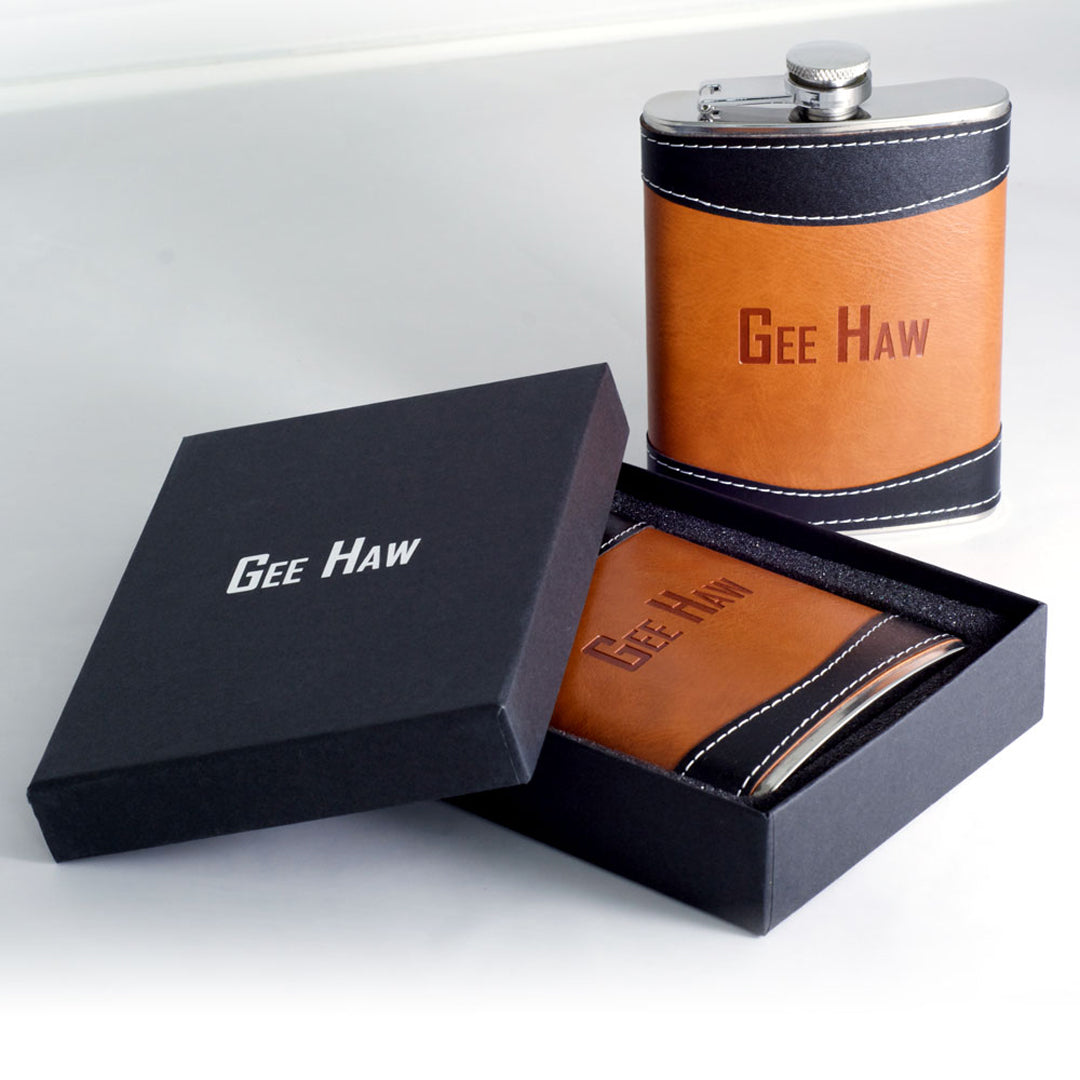 GEE HAW Hip Flask