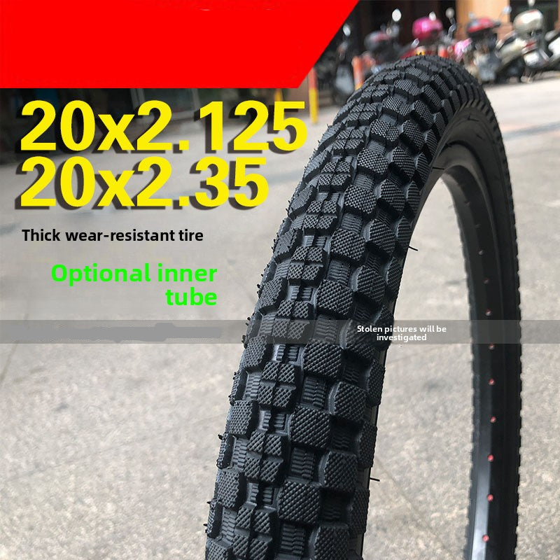 20 x 2.125 Cart Tire with tube